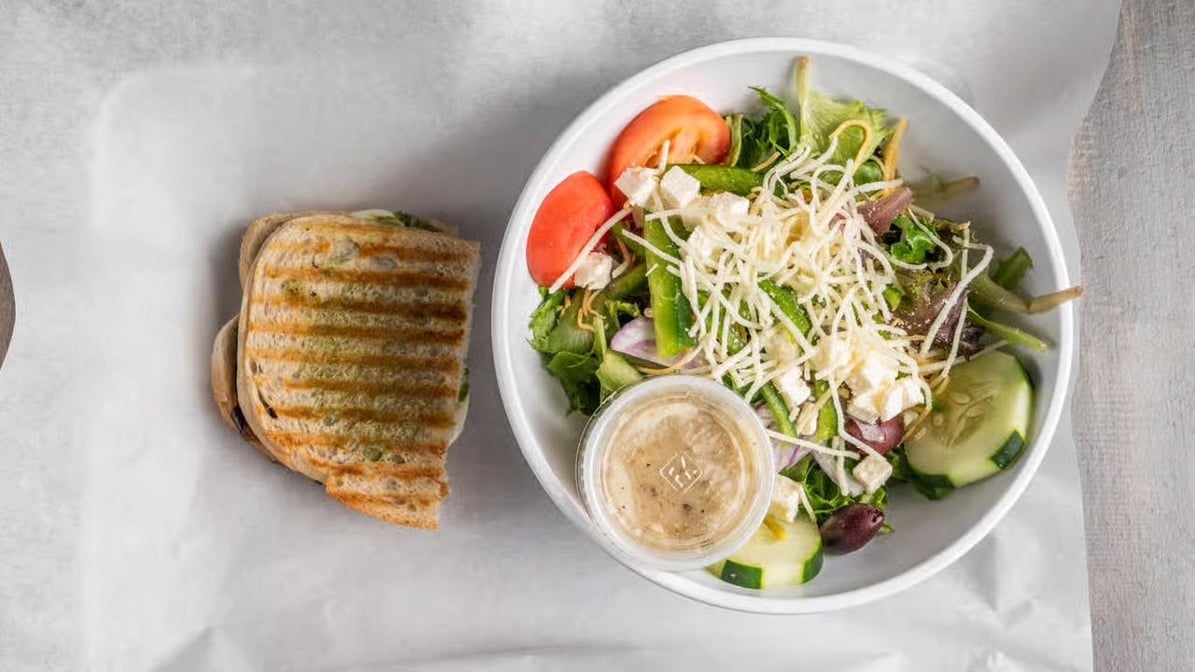 1/2 Salad & 1/2 Sandwich